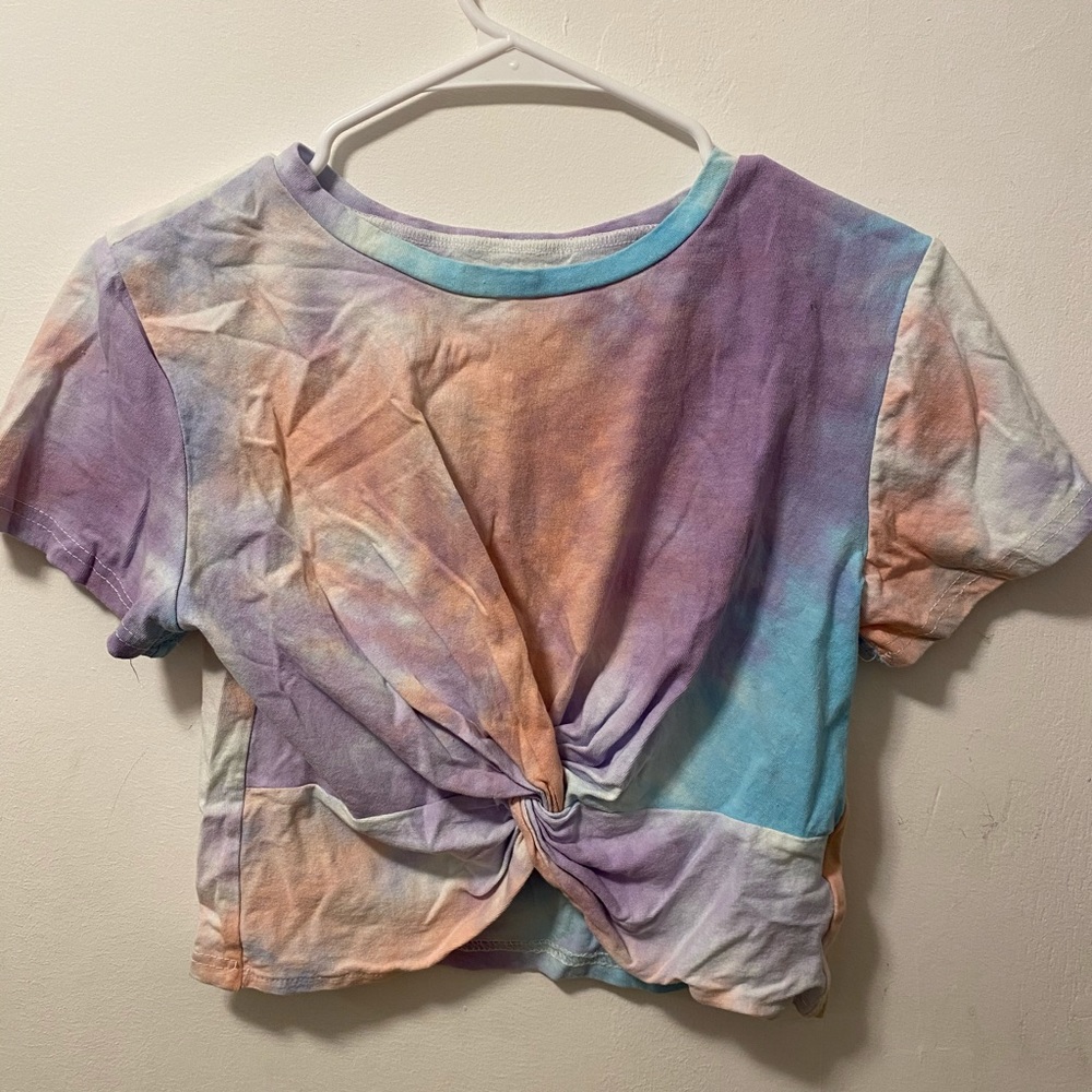 Twisted tye dye tee shirt